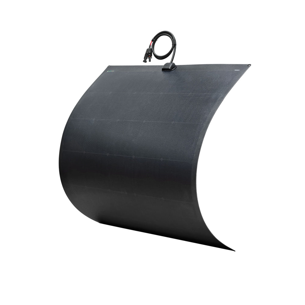 Lensun 240W 12V Black Flexible Solar Panel for Roof Tent